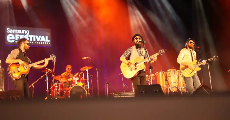 Banda gaúcha General Bonimores e guitarrista Lari Basílio vencem projeto Samsung E-Festival