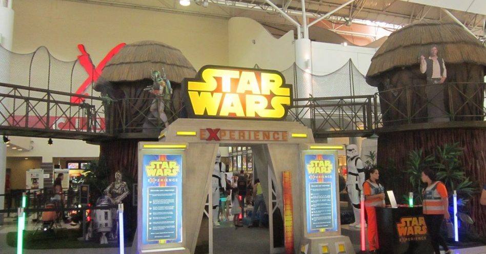 Parque Star Wars Experience anima férias escolares do Shopping VillaLobos