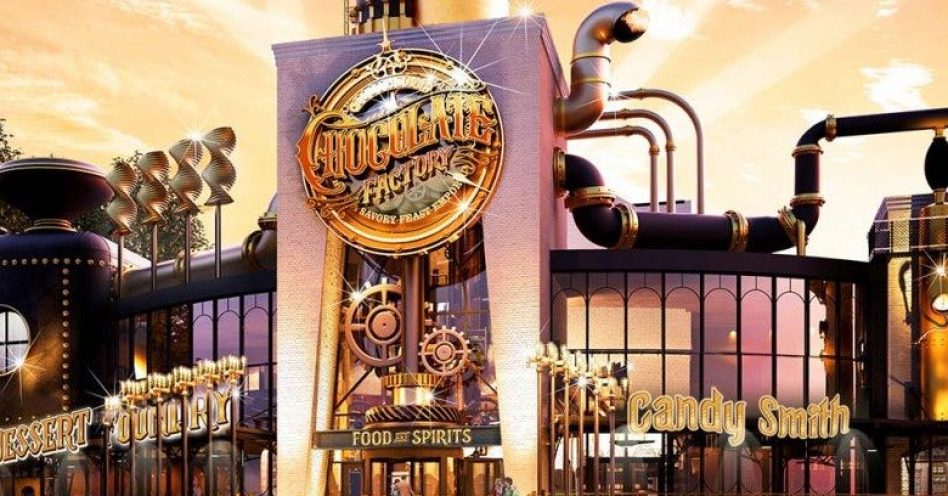 Universal Studios ganhará restaurante temático da Fantástica Fábrica de Chocolate