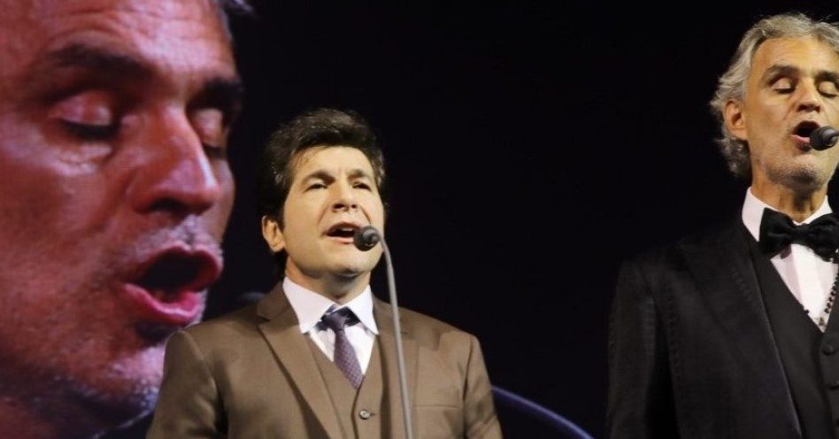 Santuário Nacional de Aparecida jamais viu espetáculo tão grandioso como o do tenor Andrea Bocelli