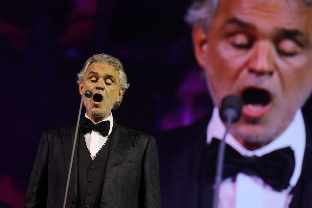 Andrea Bocelli se despediu da cidade com show na Sala São Paulo