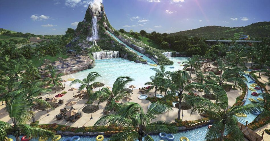 Piscina de ondas é atrativo do recém-inaugurado Minas Beach Park