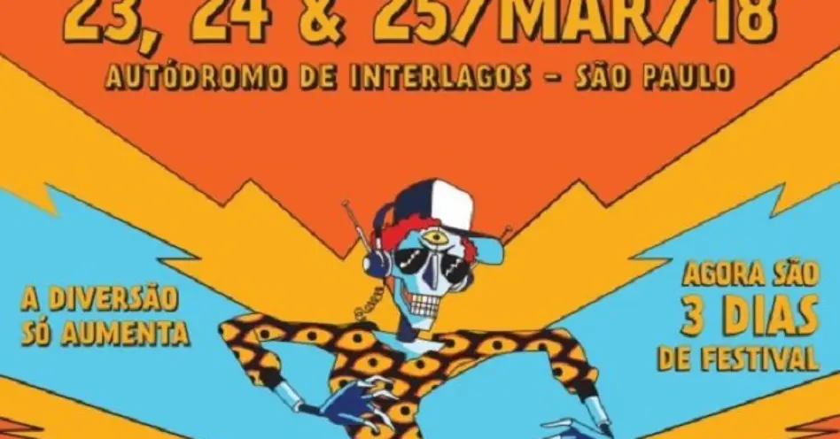 Em março, Lollapalooza Brasil 2018 terá três dias