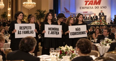 Voo 402 da TAM: as damas de preto
